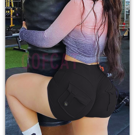 BellaCurves Butt Lifting Workout Shorts