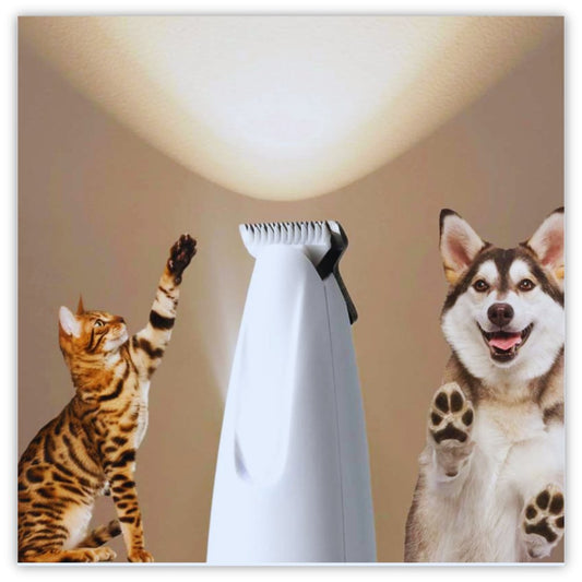 Pet Hair Trimmer with LED Light - Samarz.com