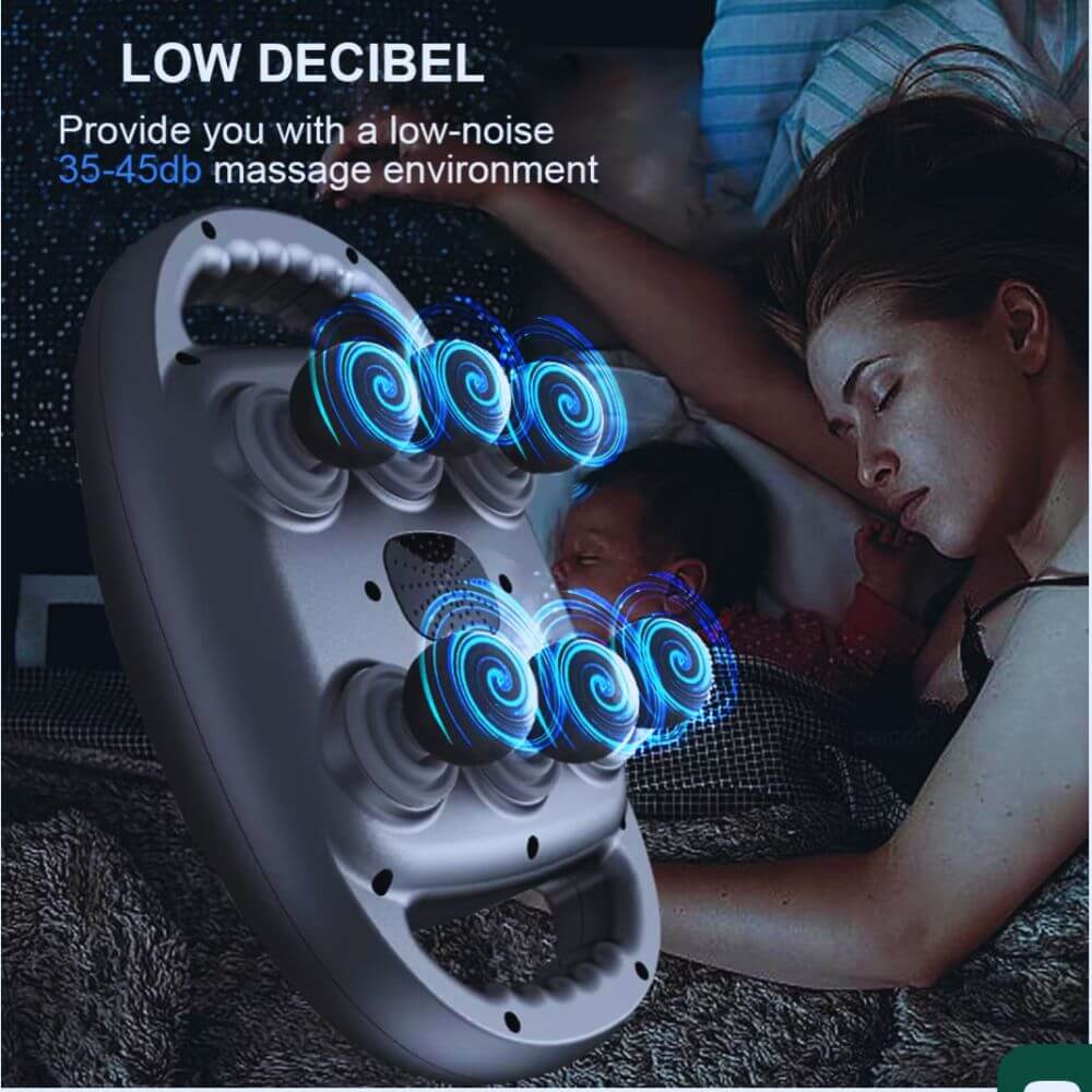 ReliefPro™ – 6-Head Deep Tissue Massager-SAMARZ.com