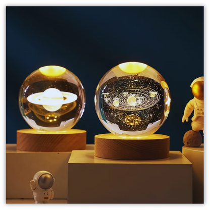 LunaGlow™ Galaxy LED Night Light Ball 