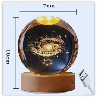 LunaGlow™ Galaxy LED Night Light Ball 