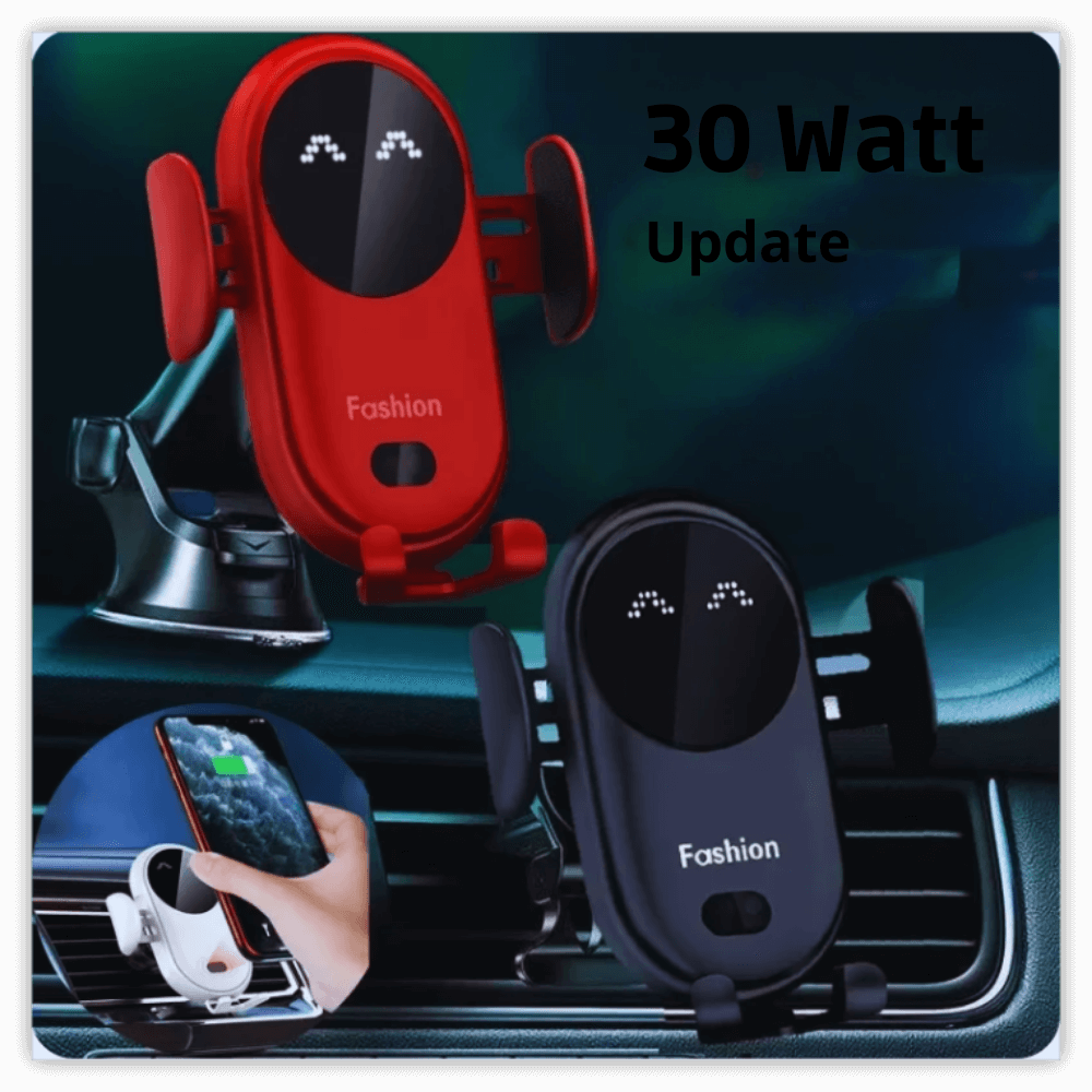 Intelligent Car Wireless Charger Phone Holder - Samarz.com