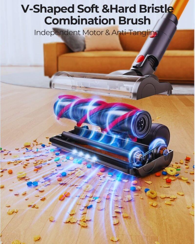 SwiftClean Pro V7 Cordless Vacuum Cleaner-SAMARZ.com