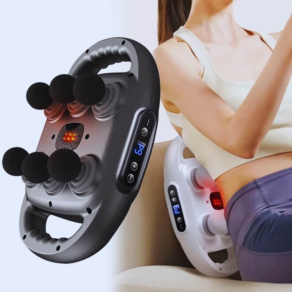 ReliefPro™ – 6-Head Deep Tissue Massager-SAMARZ.com