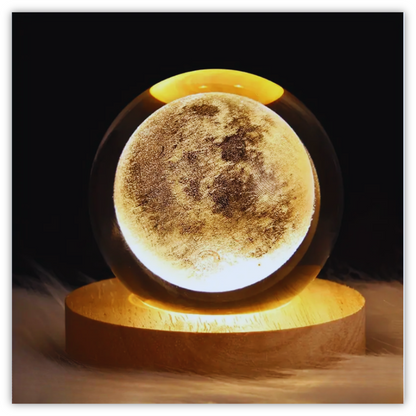 LunaGlow™ Galaxy LED Night Light Ball 