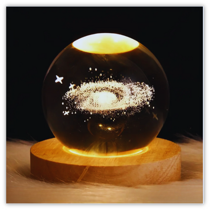 LunaGlow™ Galaxy LED Night Light Ball 