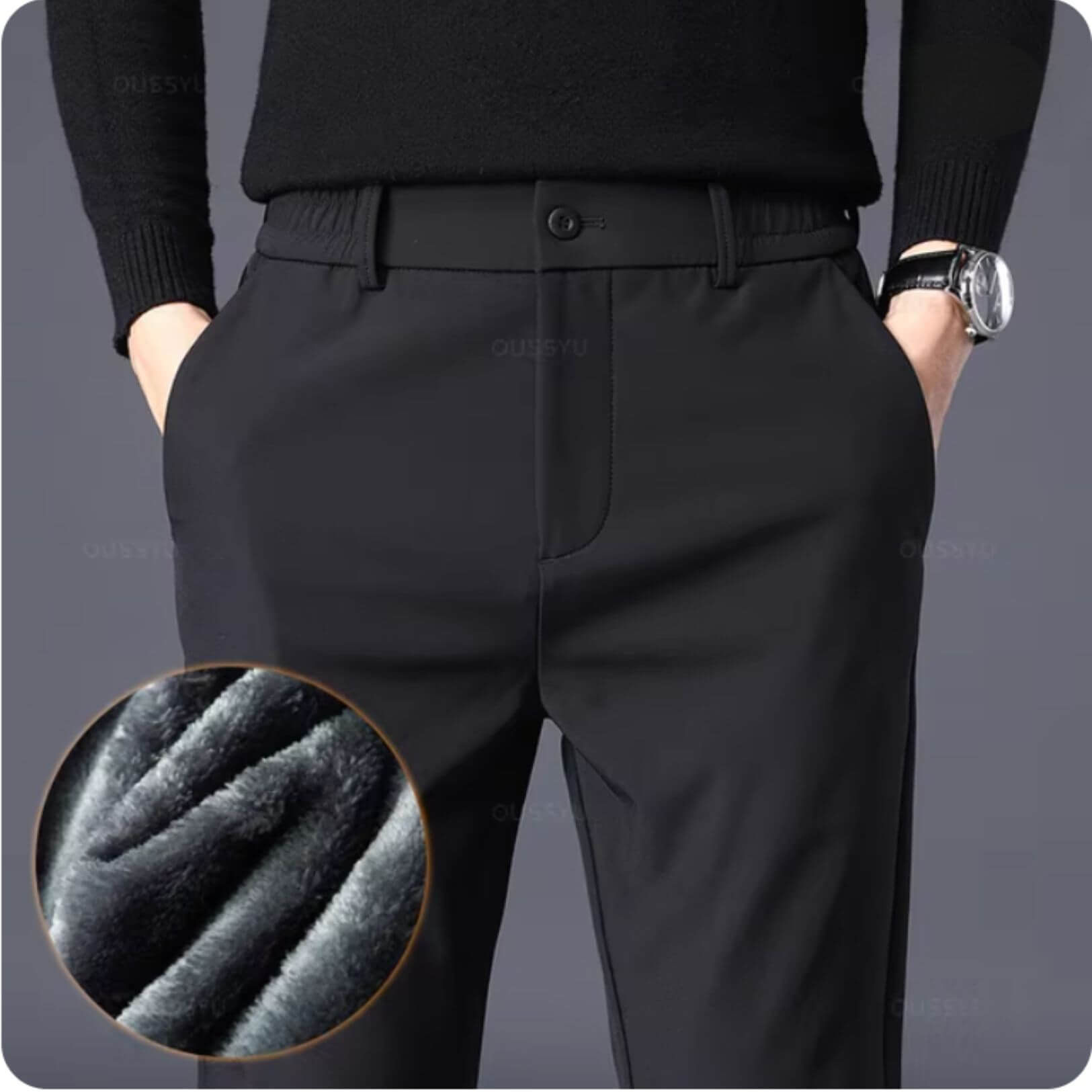 ArcticEase™ Men’s Fleece Sweatpants-SAMARZ.com