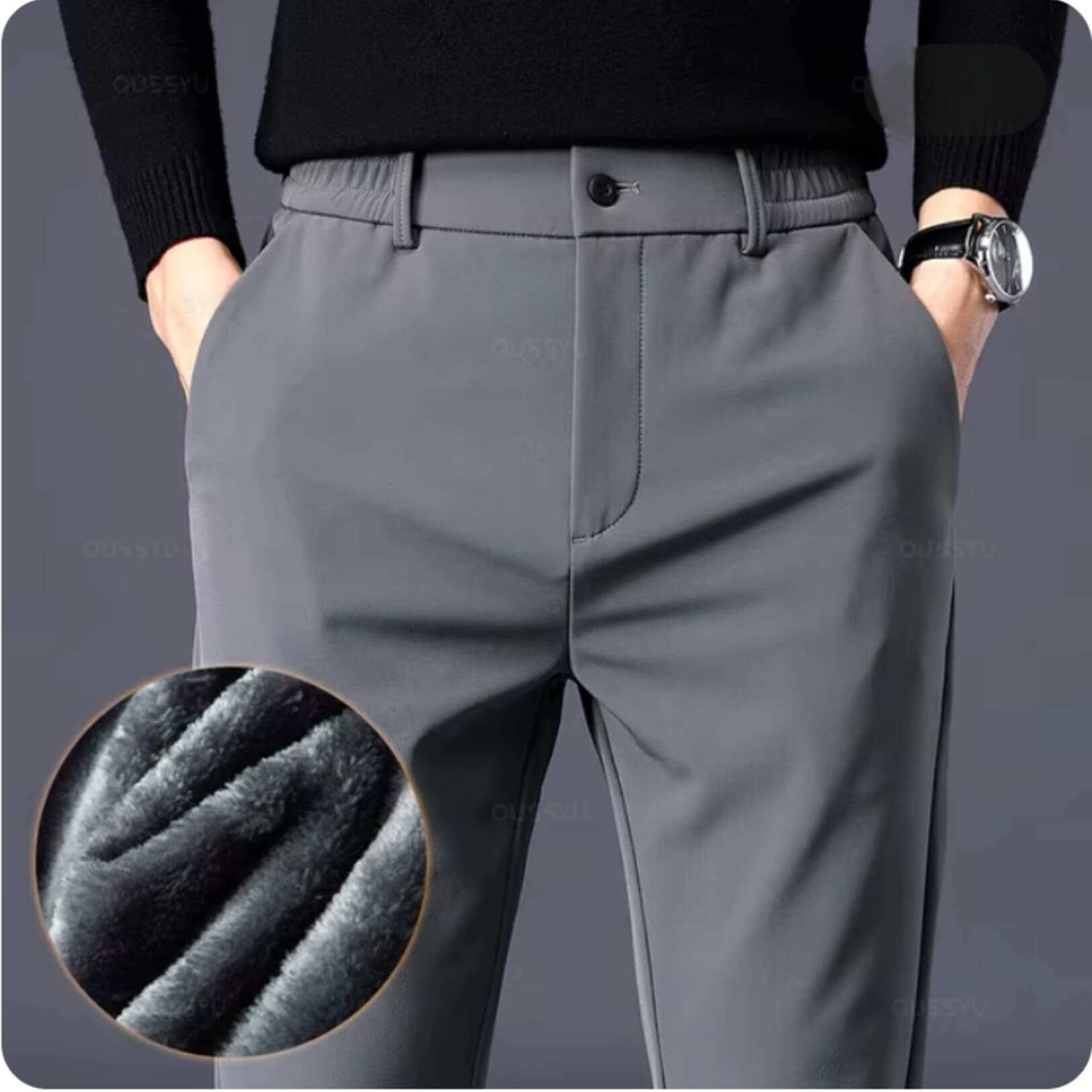 ArcticEase™ Men’s Fleece Sweatpants-SAMARZ.com