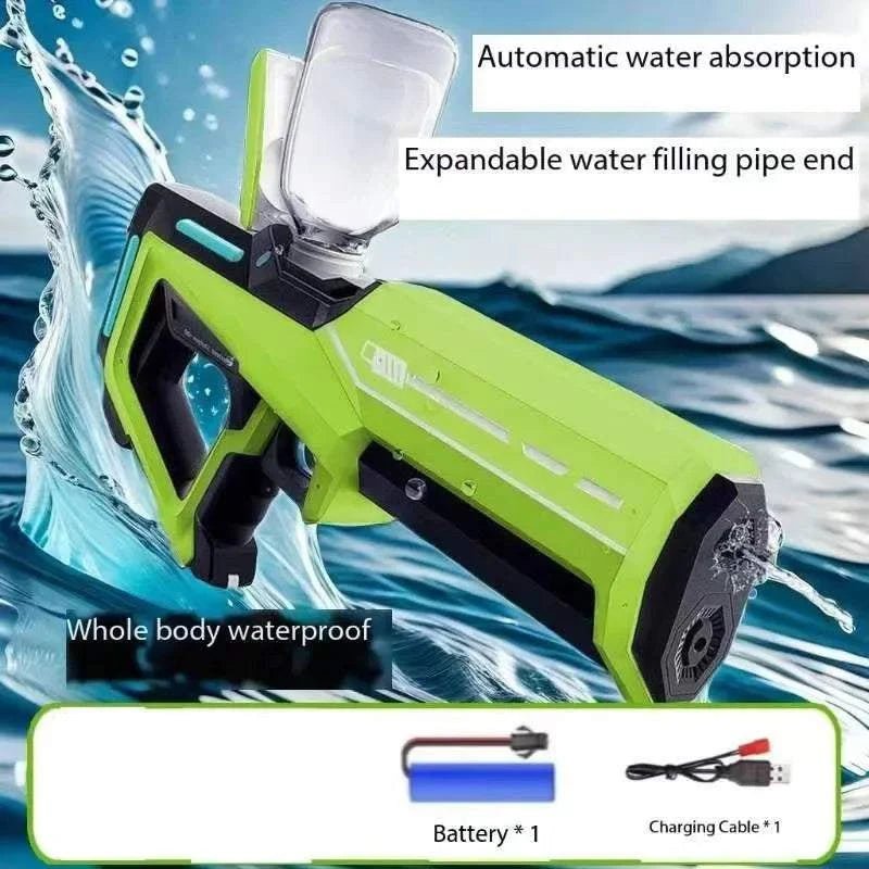 🌊 AquaBlitz Pro: Ultimate Automatic Water Blaster Gun 🎯 - Samarz.com