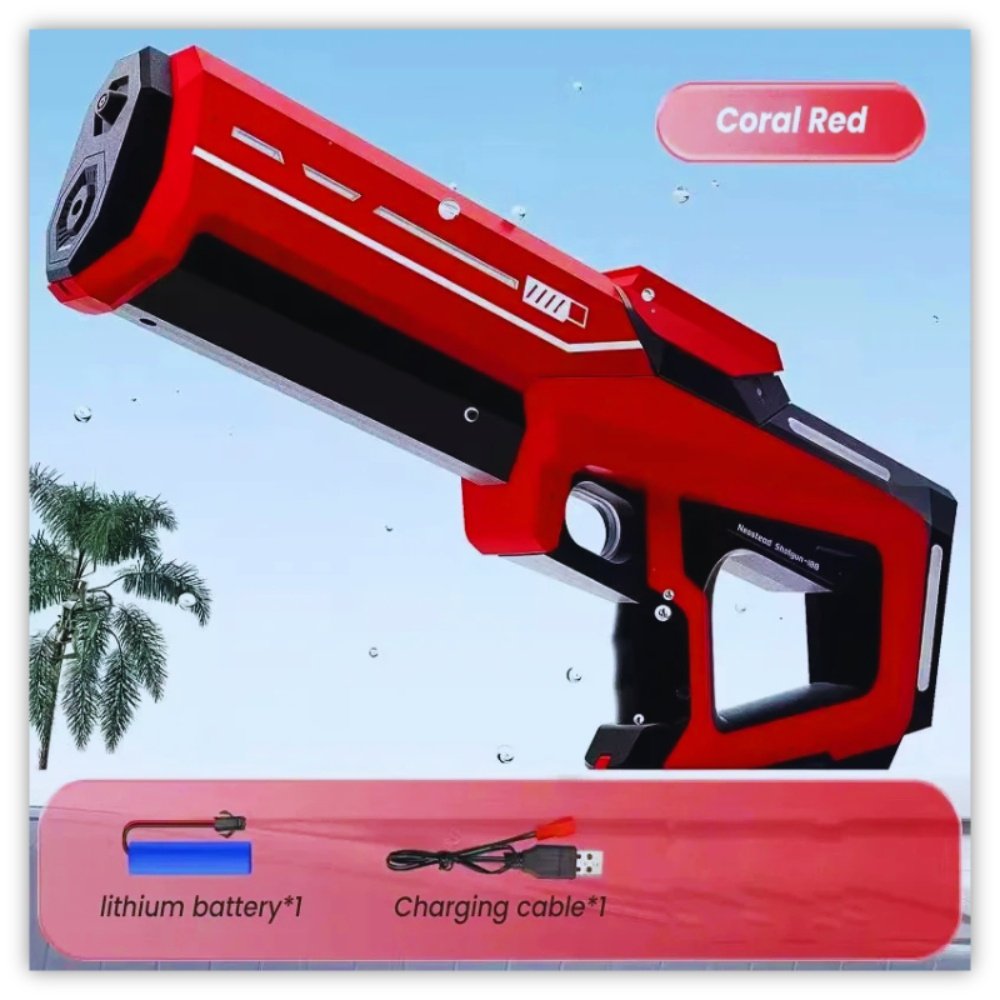 🌊 AquaBlitz Pro: Ultimate Automatic Water Blaster Gun 🎯 - Samarz.com