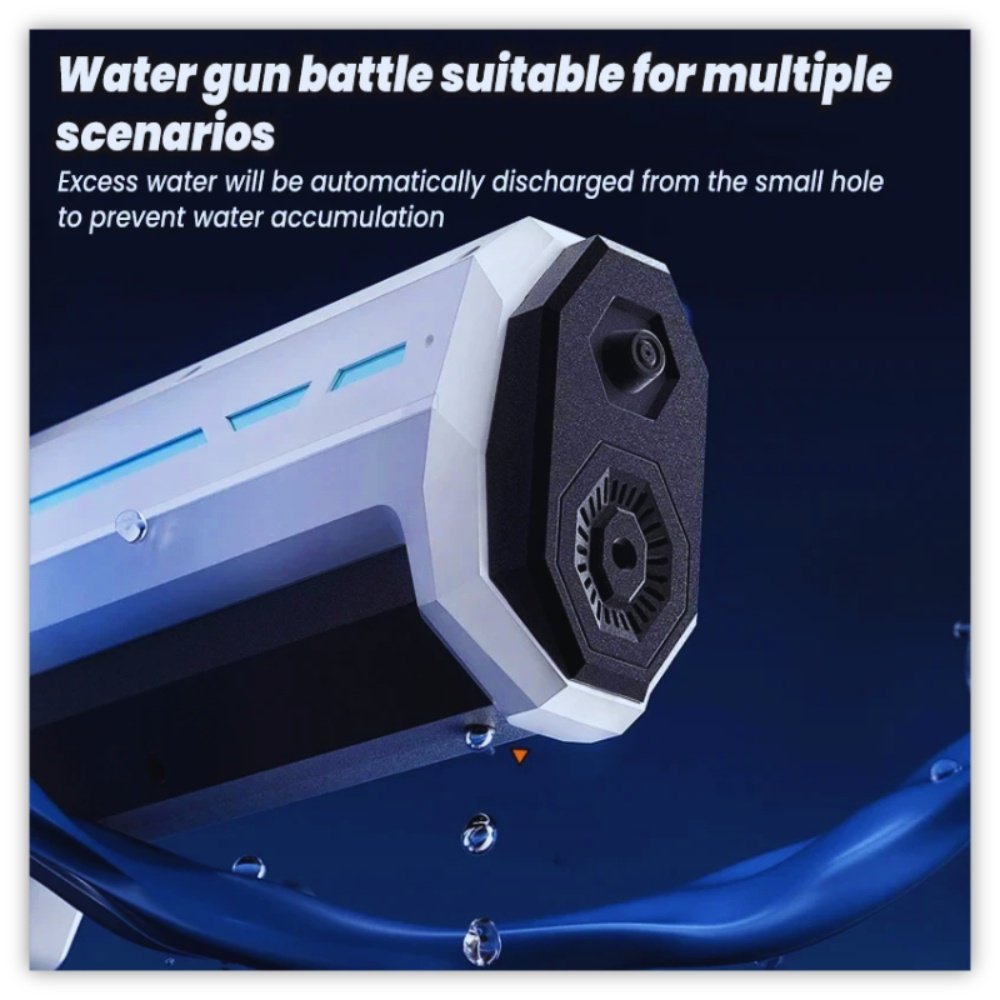 🌊 AquaBlitz Pro: Ultimate Automatic Water Blaster Gun 🎯 - Samarz.com