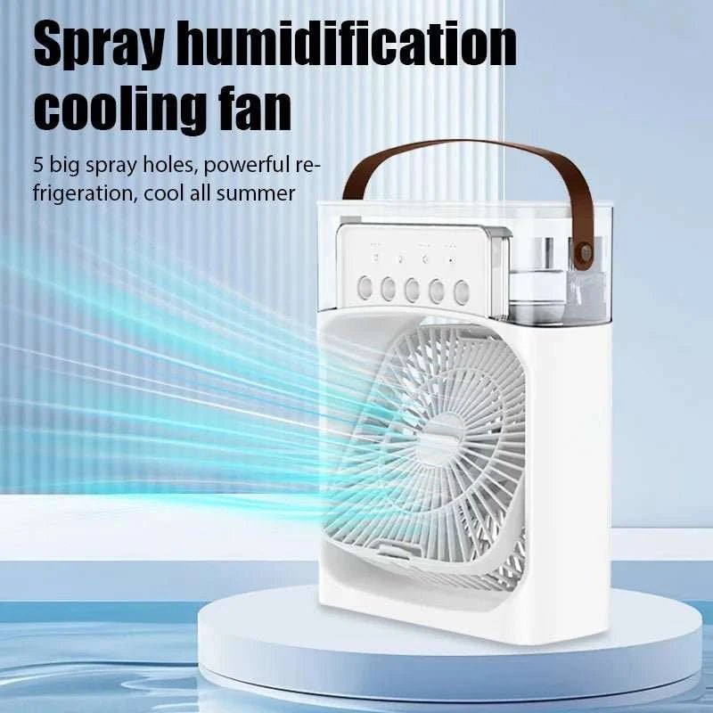 "BreezeBliss 2024 Desktop Air Cooler - Samarz.com