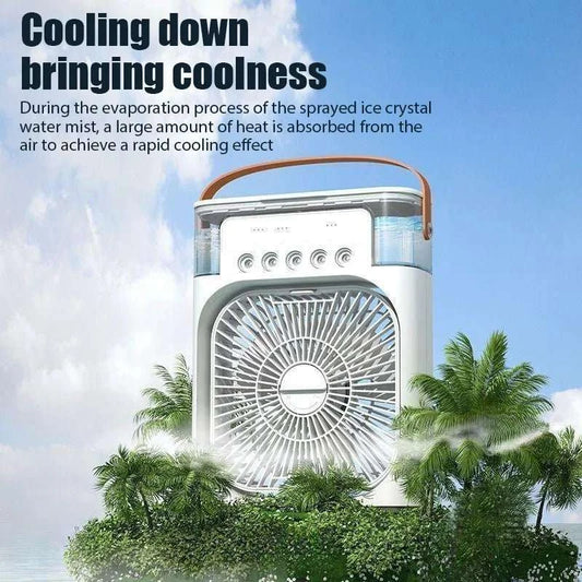 "BreezeBliss 2024 Desktop Air Cooler - Samarz.com