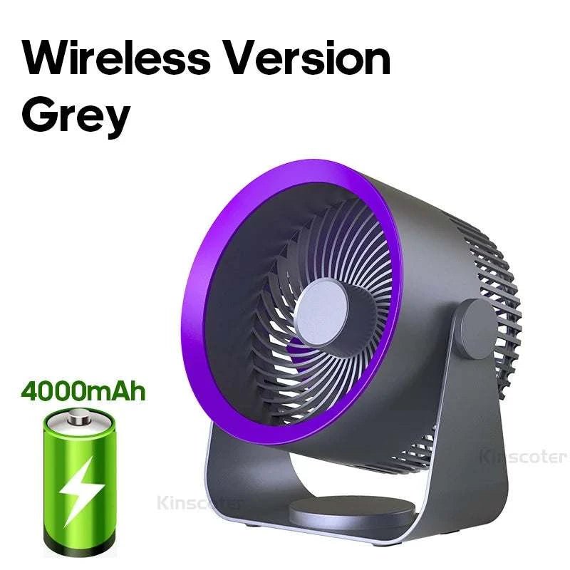 🌬️ BreezeMaster 360 Multifunctional Electric Fan Circulator 🌬️ - Samarz.com