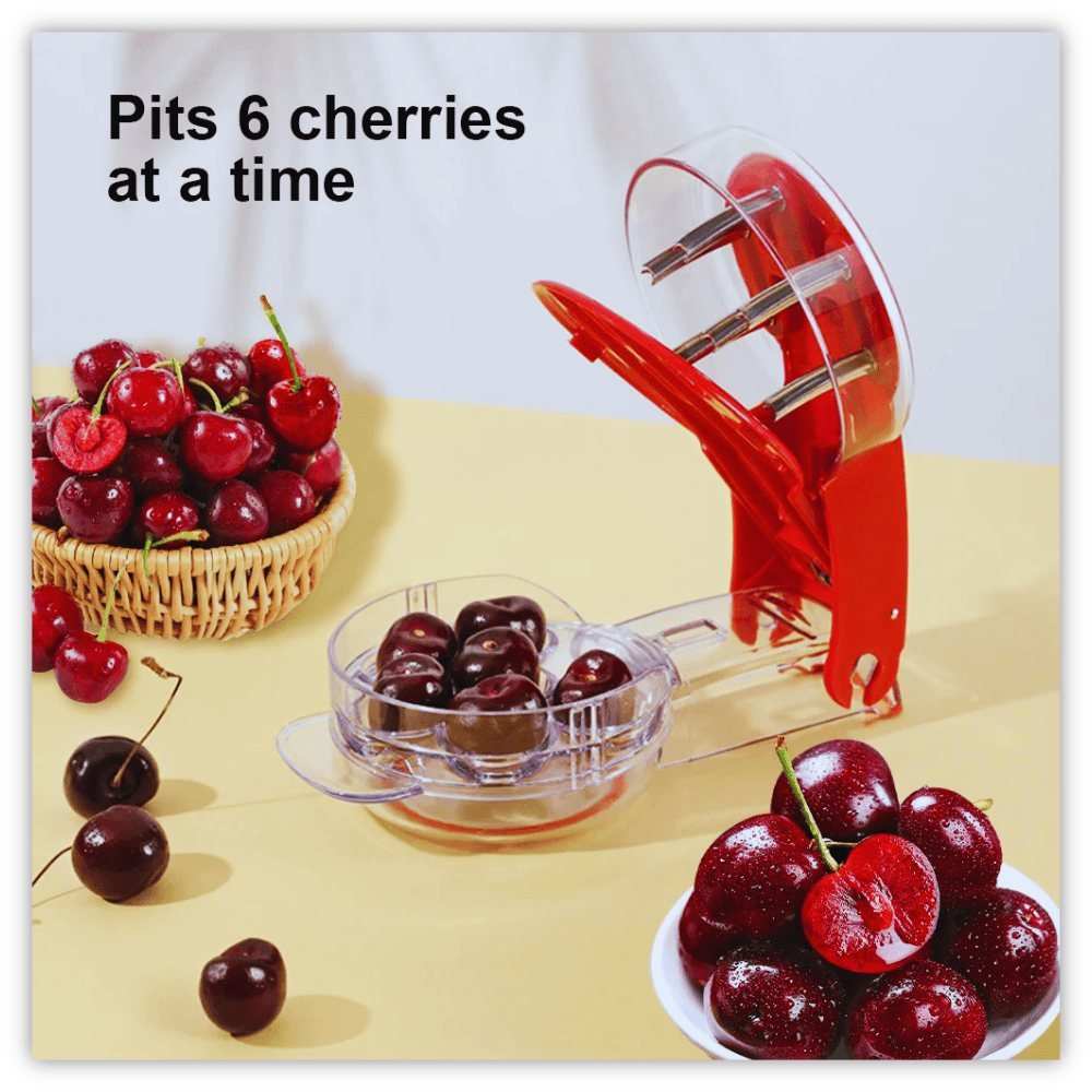 CherryPro Cherry Pitter Tool: Efficient Pitting with Joy 🍒✨ - Samarz.com