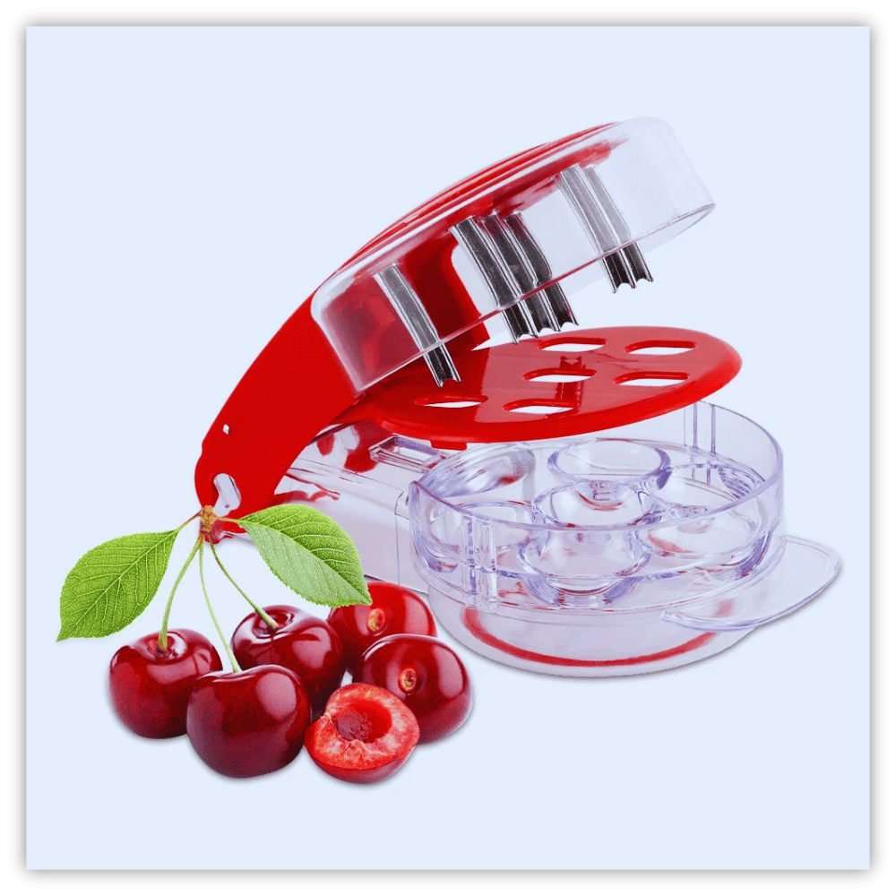 CherryPro Cherry Pitter Tool: Efficient Pitting with Joy 🍒✨ - Samarz.com