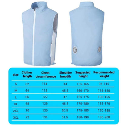 "Cool Breeze 2024 Summer Air-Conditioning Vest" 🌬️👕 - Samarz.com