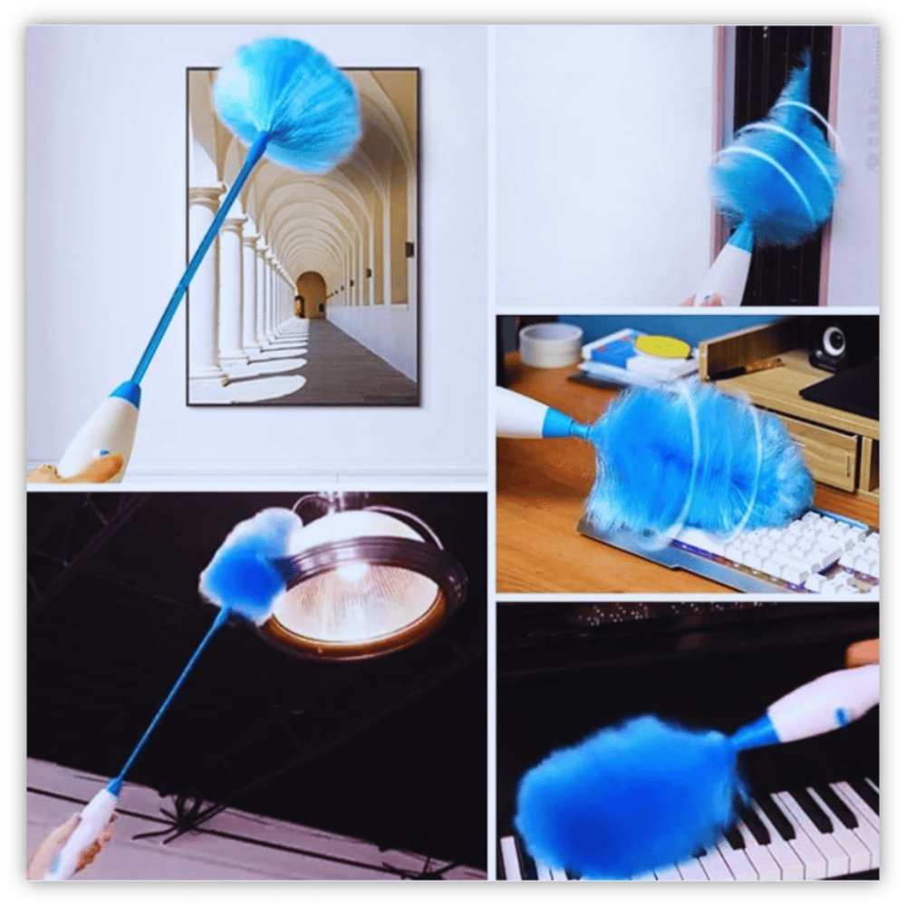 JoyClean Electric Feather Duster – Your Ultimate Cleaning Companion - Samarz.com