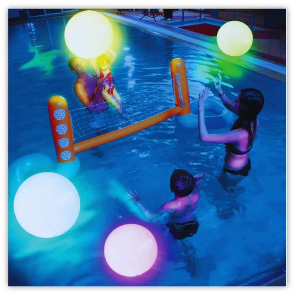 LuminousPlay 16-Color LED Water Ball - Samarz.com