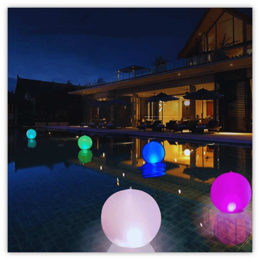 LuminousPlay 16-Color LED Water Ball - Samarz.com