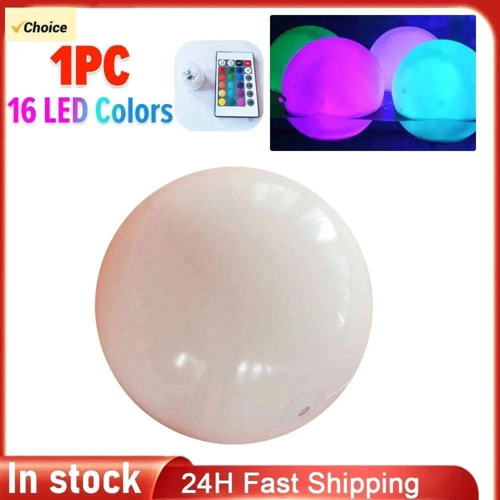 LuminousPlay 16-Color LED Water Ball - Samarz.com