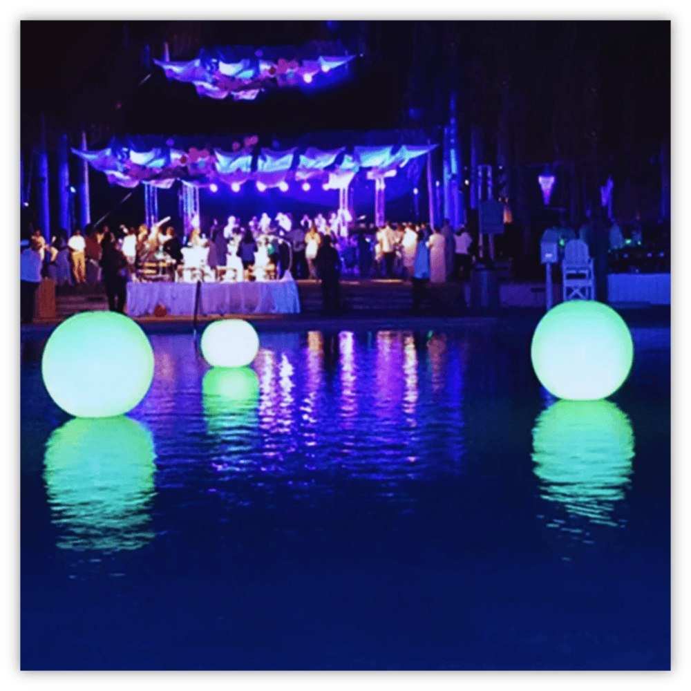 LuminousPlay 16-Color LED Water Ball - Samarz.com