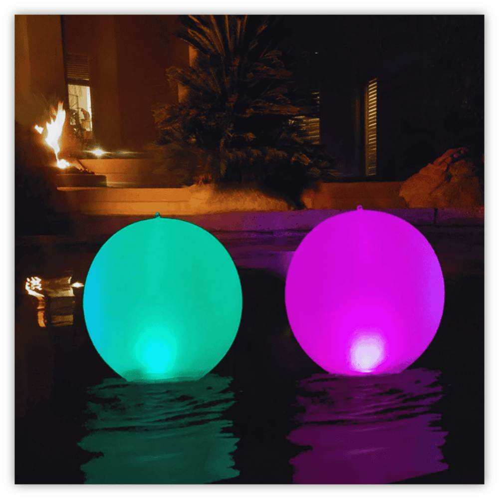 LuminousPlay 16-Color LED Water Ball - Samarz.com