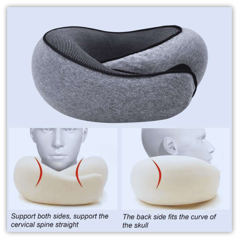 Luxe Comfort Travel Neck Pillow ✈️💤 - Samarz.com