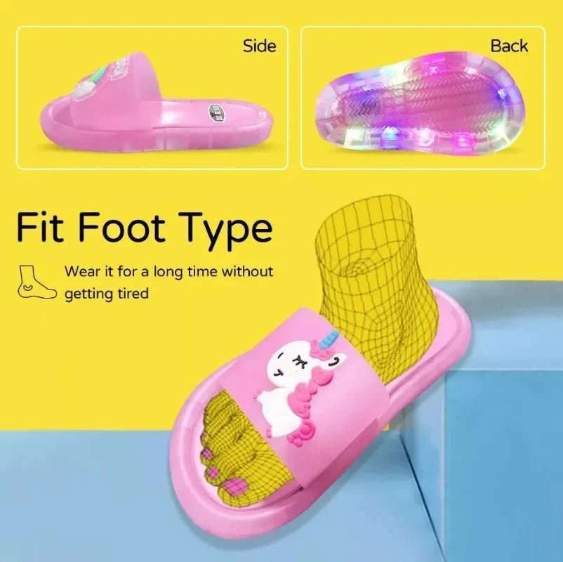 "Magic Spark Steps" Kids Slippers - Samarz.com