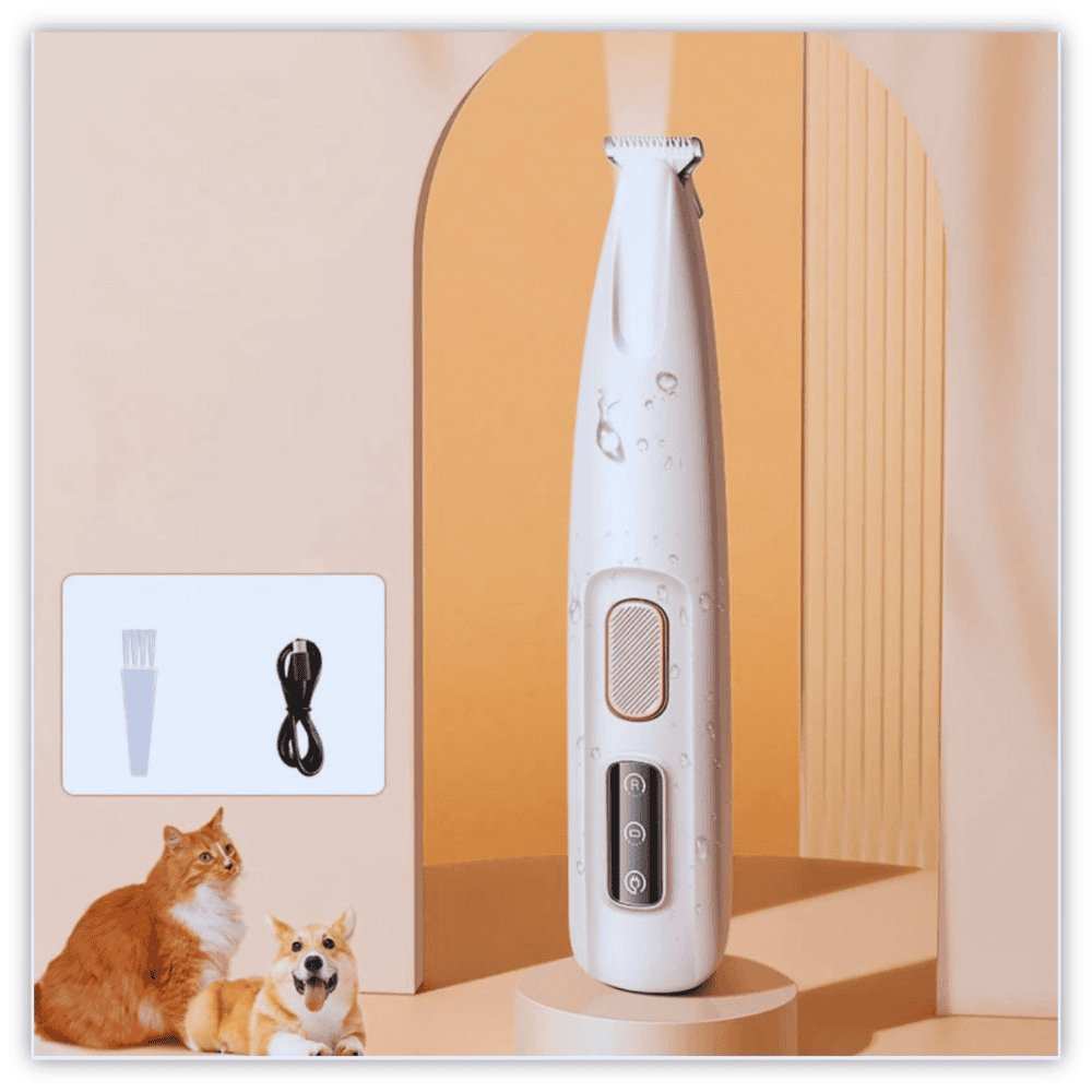 Pet Hair Trimmer with LED Light - Samarz.com