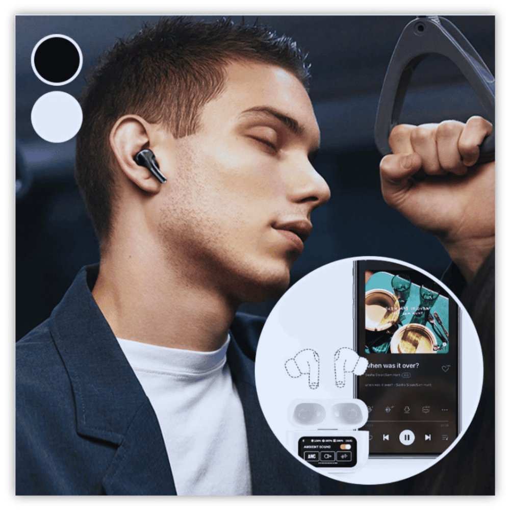 SonicShield Bluetooth Earphones with Noise Cancellation - Samarz.com