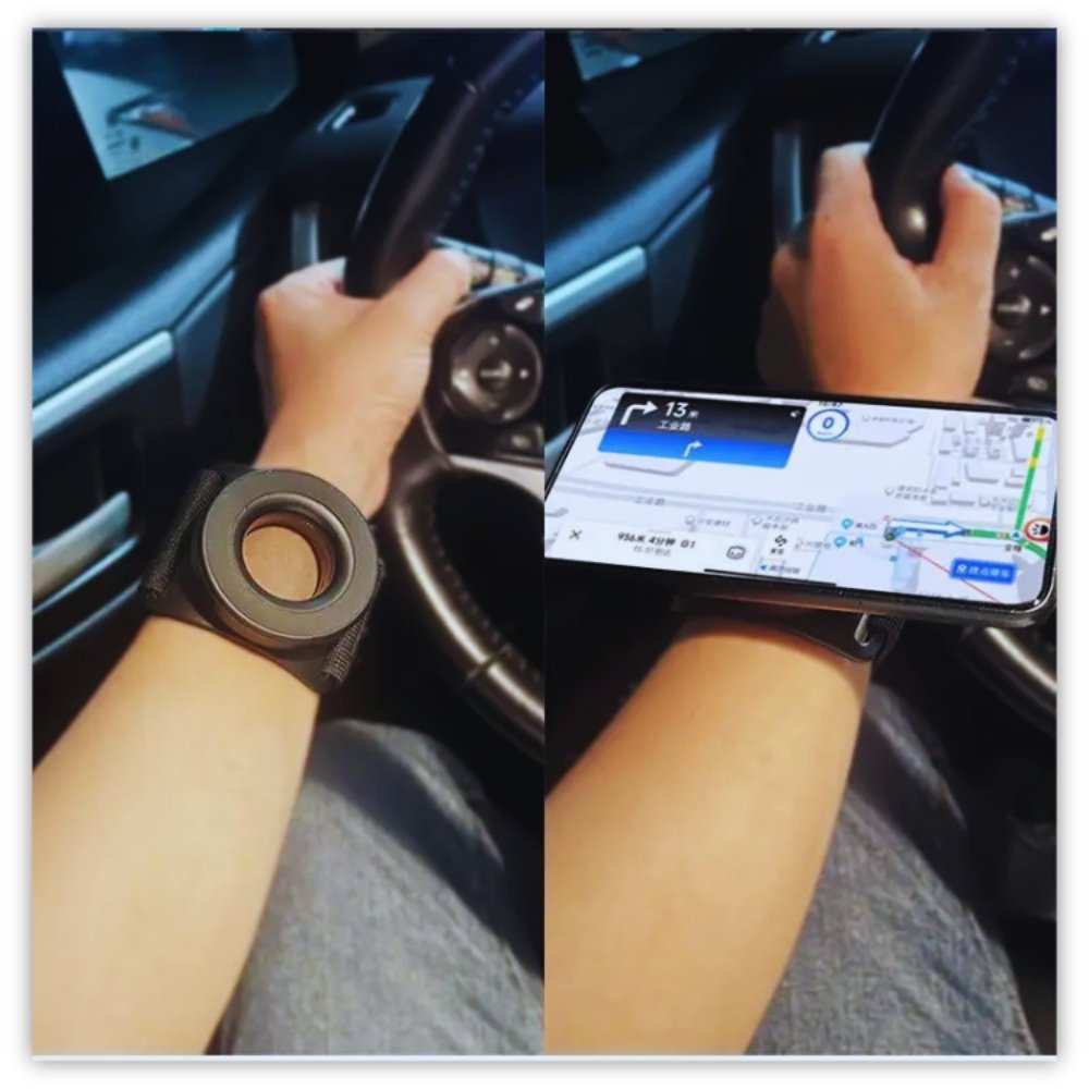 StayConnected™ Wrist Strap Magnetic Phone Holder - Samarz.com