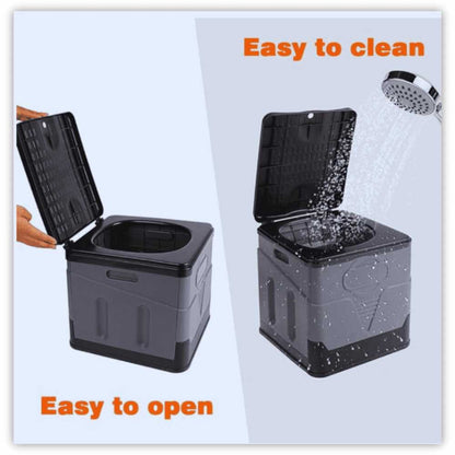 TravelEase Portable Toilet 🚽 - Samarz.com